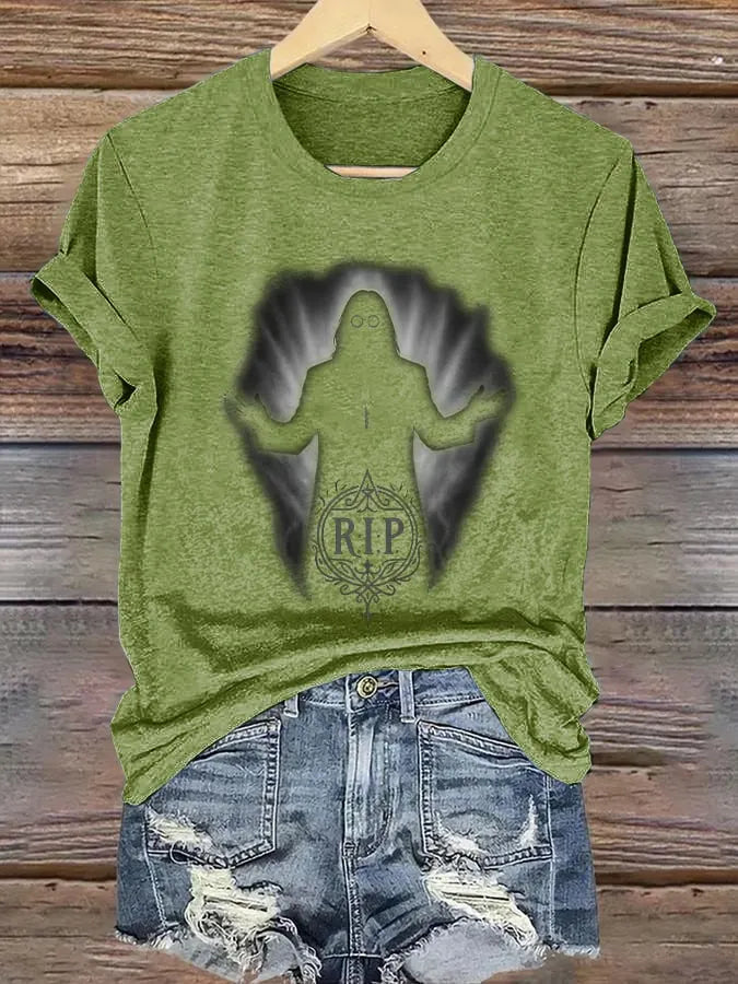 Retro Prince Of Darkness Print T-Shirt