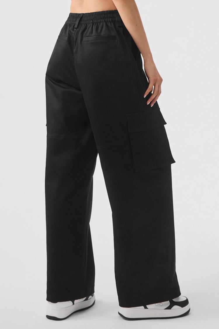 HIGH-WAIST NIGHT OUT CARGO TROUSER