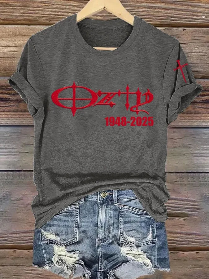 Women's The Father of Heavy Metal Printed T-Shirt