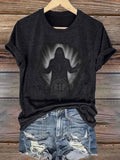Retro Prince Of Darkness Print T-Shirt