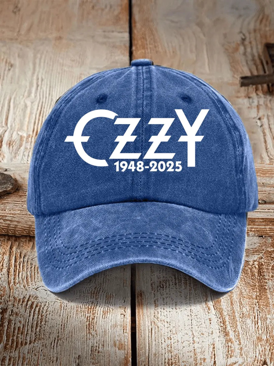 Unisex Music Lover 1948-2025 Print Baseball Cap