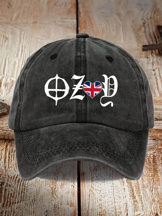Retro Rip Prince Of Darkness Print Baseball Cap