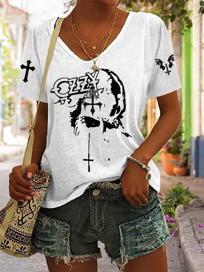 Women's The Father of Heavy Metal Print T-Shirt