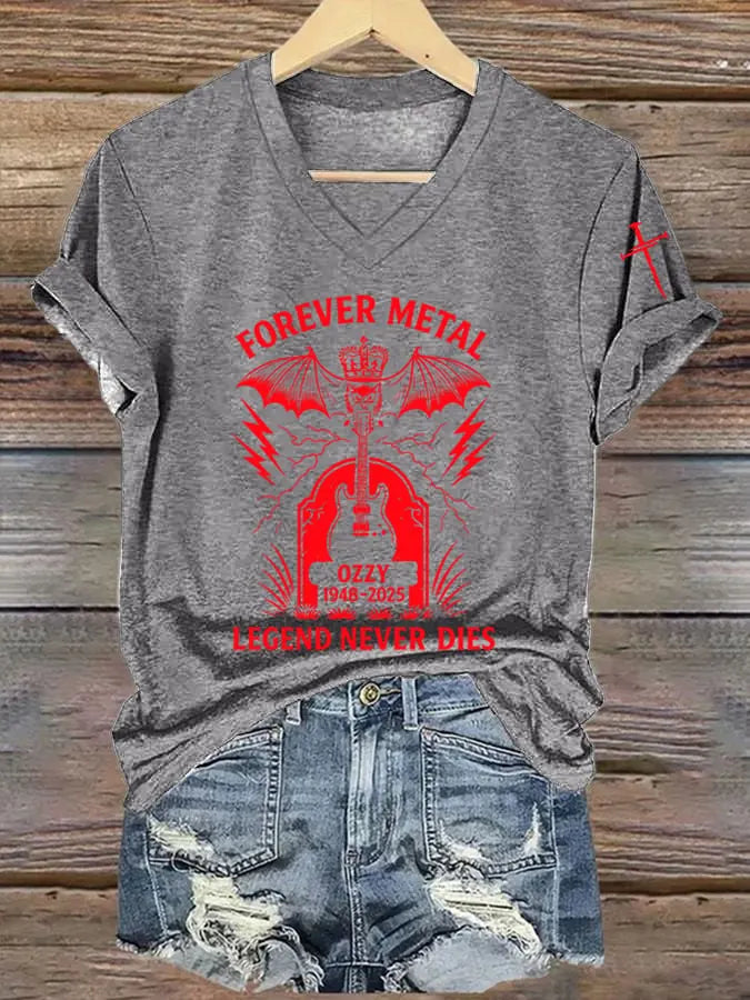Women's Rock Legend Memorial Tee