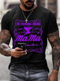 Men's The Father of Heavy Metal Printed Casual T-Shirt