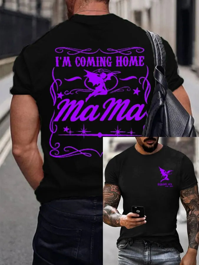 Men's The Father of Heavy Metal Printed Casual T-Shirt