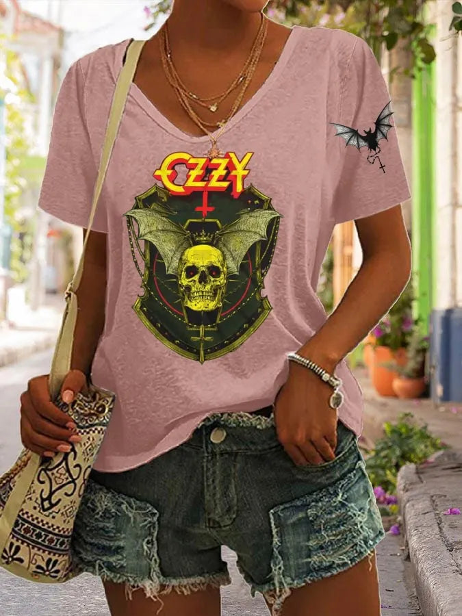 Women's The Father of Heavy Metal Print T-Shirt