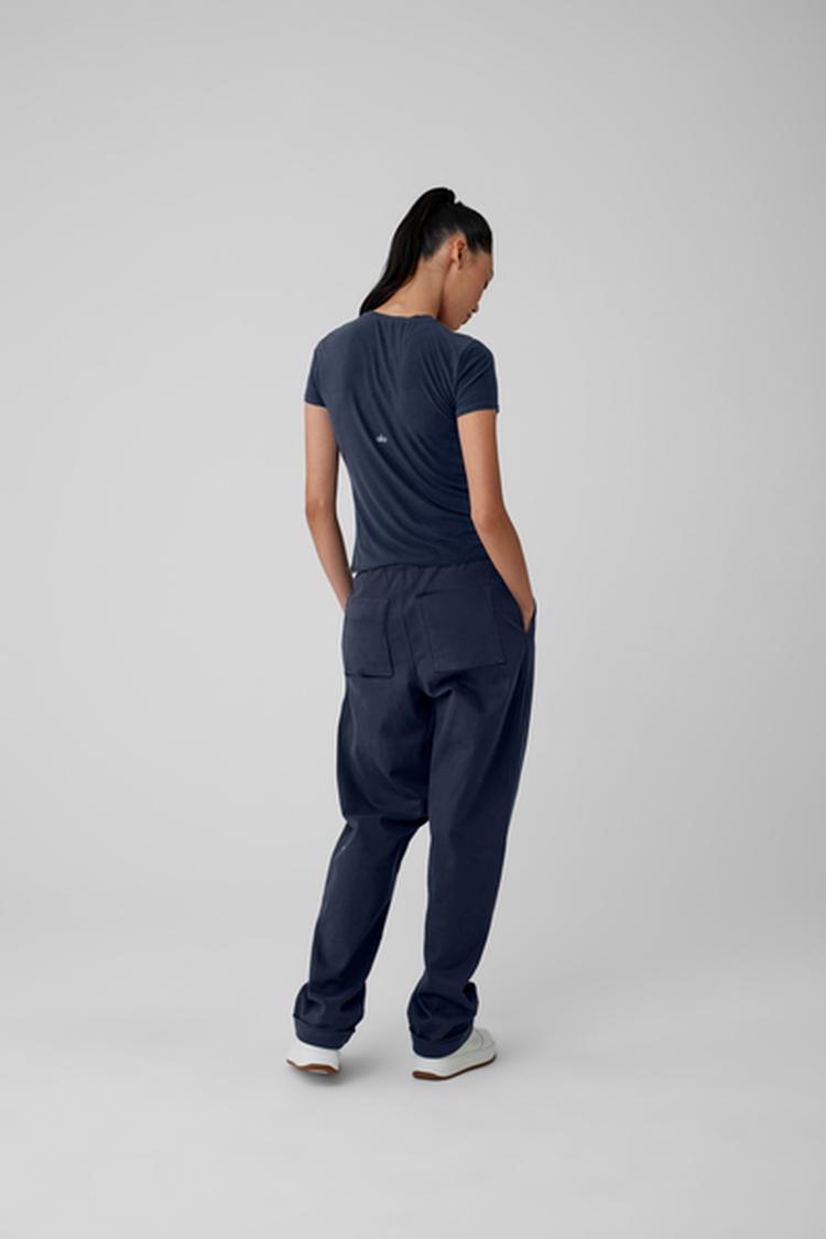 RIBBED SEA COAST TEE