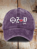 Retro Rip Prince Of Darkness Print Baseball Cap