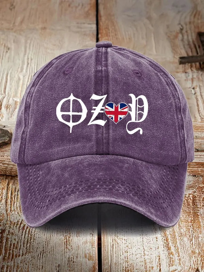 Retro Rip Prince Of Darkness Print Baseball Cap