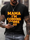 Men's Rock Legend Memorial Printed Casual T-Shirt