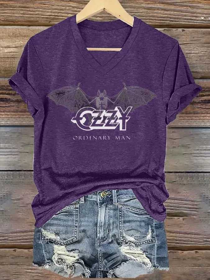 Women's Prince Of Darkness Printed Casual T-Shirt