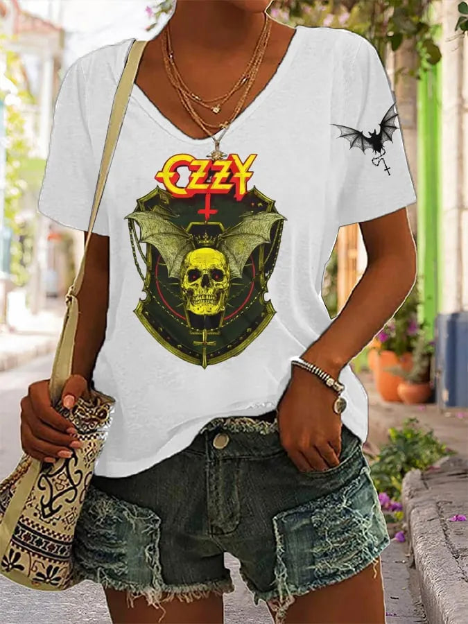 Women's The Father of Heavy Metal Print T-Shirt
